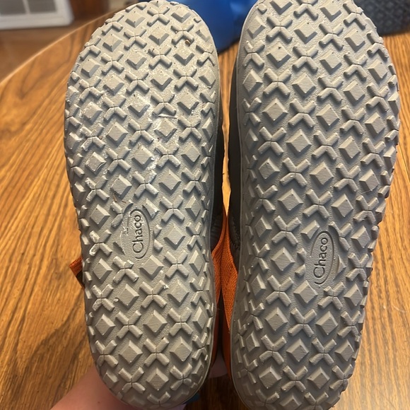 Chaco ramble puff, grey and orange, excellent condition worn once, kids size 6 - Picture 4 of 7